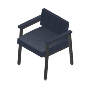 JPL-B3B1 - Square Frame Arm Chair