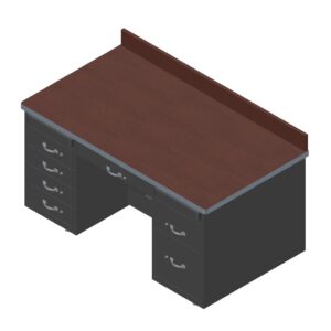 JPL-B5A1 - Double Pedestal Desk