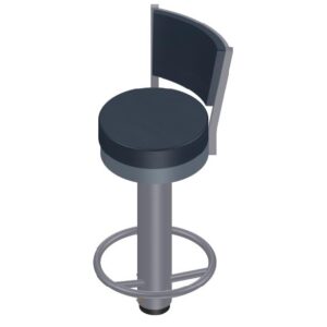 JPL-BARSTOOL - JPL Stainless Barstool