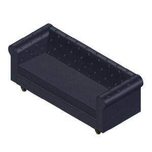 JPL-CHESTERFIELD-77 - Chesterfield Sofa - 77in