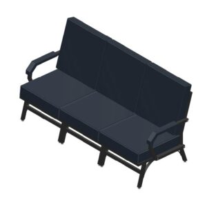 JPL-TRSMS-3 - 3 Seat Transom Sofa