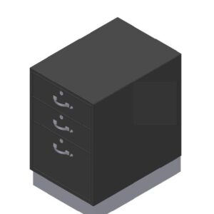 JPL-FCLG - JPL Standard Desk Legal File Cabinet