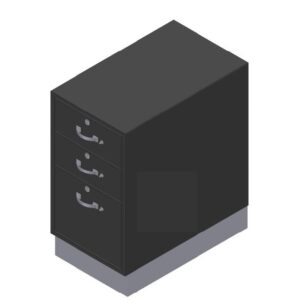 JPL-FC - JPL Standard Desk Letter File Cabinet