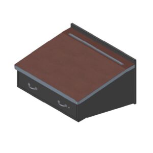 JPL-B5B3 - Desk Log with Drawer