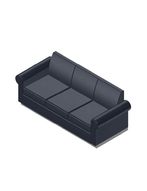 JPL-B3A10 - Roll Arm Sofa
