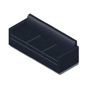 JPL-B3A1 - Square Arm Sofa