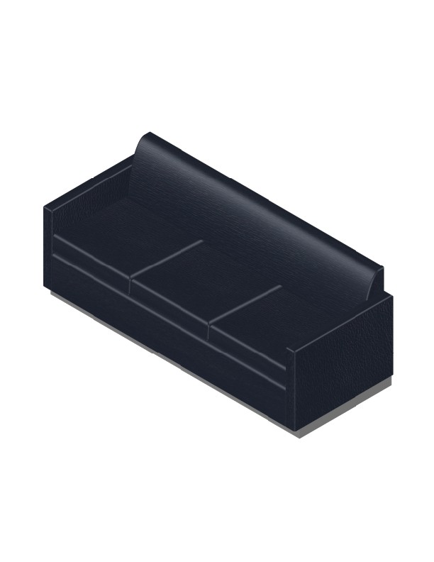 JPL-B3A1 - Square Arm Sofa