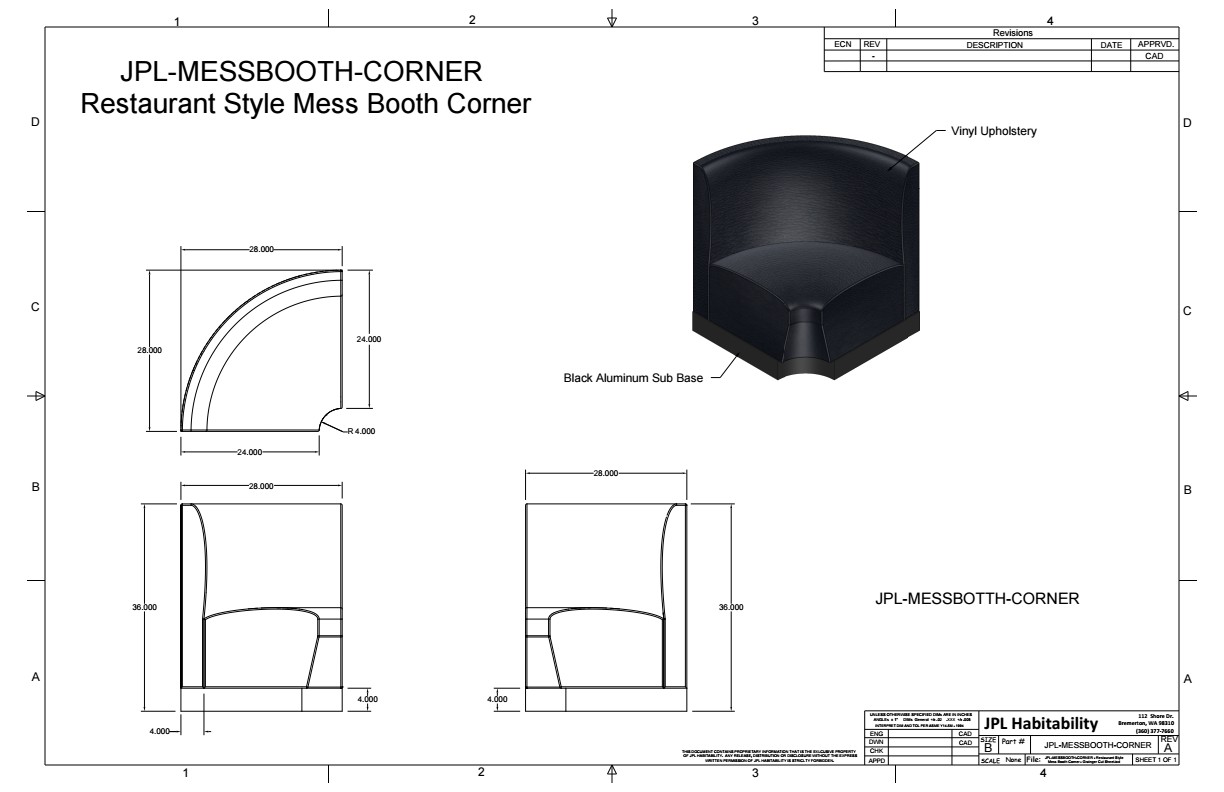 JPL-MESSBOOTH-CORNER - Mess Booth Corner Section - Image 2